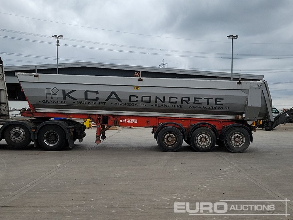 Kel-berg Tri Axle Bulk Tipping Trailer, Aluminium Body, Tail Gate - Tipper semi-trailer: picture 2 Kel-berg Tri Axle Bulk Tipping Trailer, Aluminium Body, Tail Gate - Tipper semi-trailer: picture 2