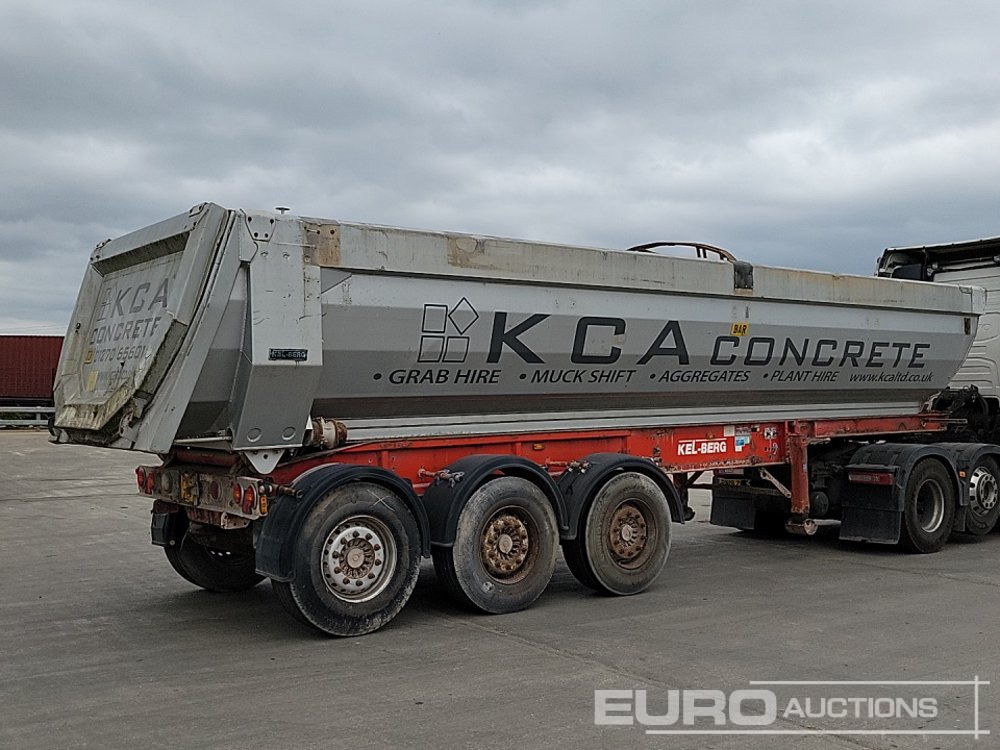 Kel-berg Tri Axle Bulk Tipping Trailer, Aluminium Body, Tail Gate - Tipper semi-trailer: picture 5 Kel-berg Tri Axle Bulk Tipping Trailer, Aluminium Body, Tail Gate - Tipper semi-trailer: picture 5