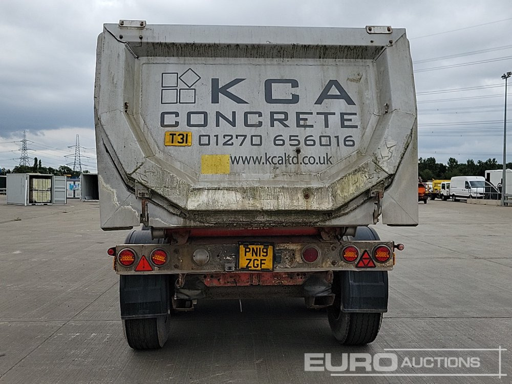 Kel-berg Tri Axle Bulk Tipping Trailer, Aluminium Body, Tail Gate - Tipper semi-trailer: picture 4 Kel-berg Tri Axle Bulk Tipping Trailer, Aluminium Body, Tail Gate - Tipper semi-trailer: picture 4