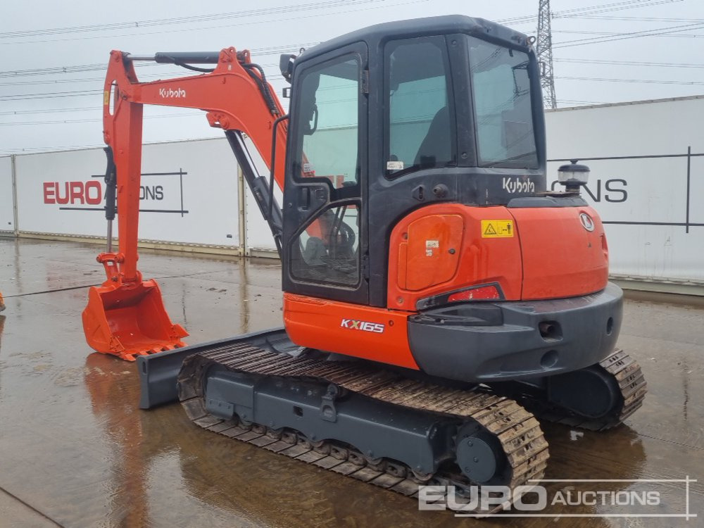 Kubota KX165-5 - Mini excavator: picture 3 Kubota KX165-5 - Mini excavator: picture 3