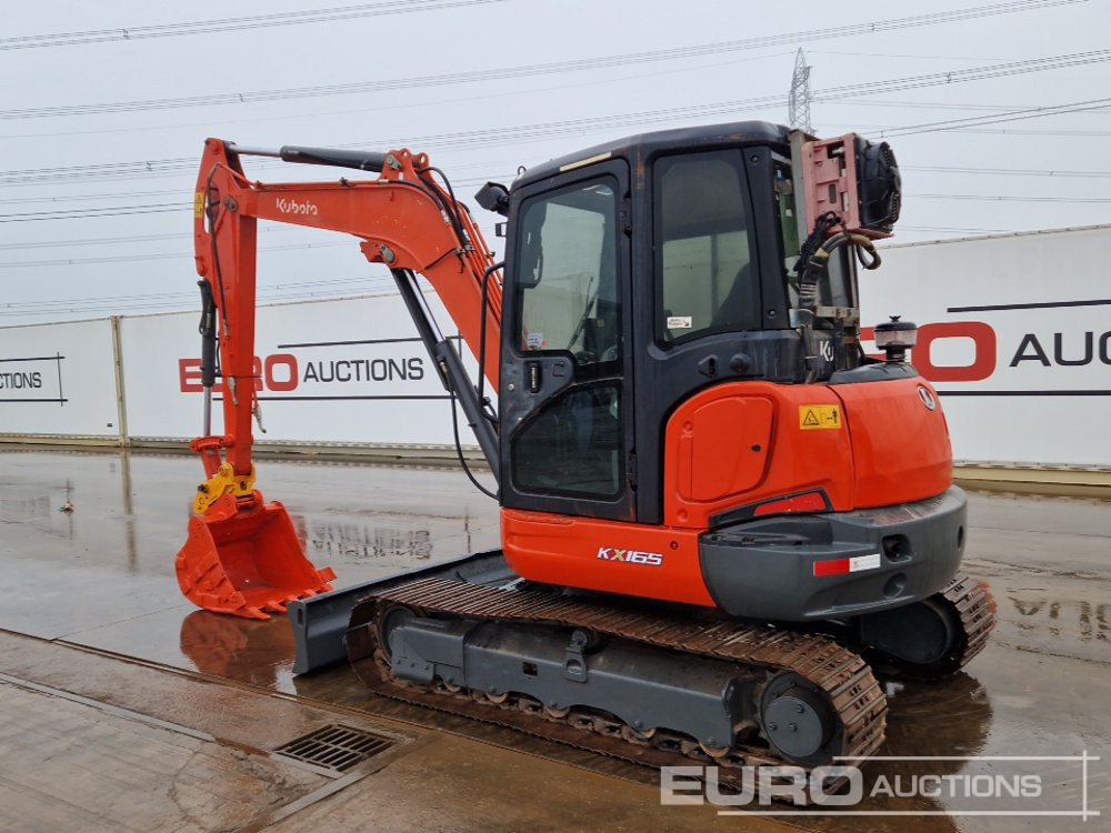 Kubota KX165-5 - Mini excavator: picture 3 Kubota KX165-5 - Mini excavator: picture 3