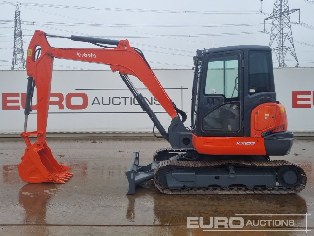 Kubota KX165-5 - Mini excavator: picture 2 Kubota KX165-5 - Mini excavator: picture 2