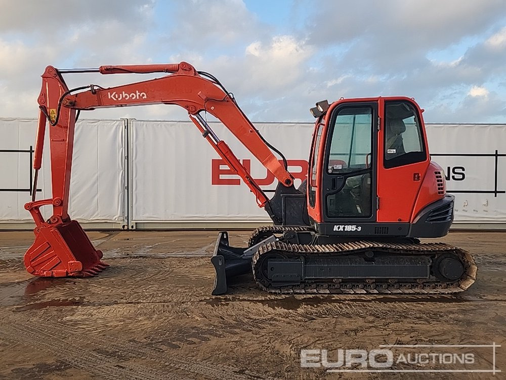 Kubota KX185-3 - Mini excavator: picture 2 Kubota KX185-3 - Mini excavator: picture 2