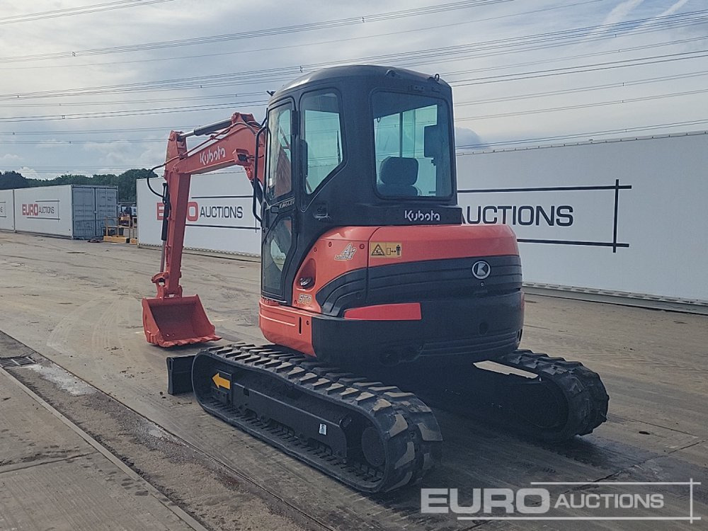 Kubota U55-4 - Mini excavator: picture 3 Kubota U55-4 - Mini excavator: picture 3
