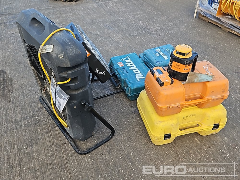 Laser Level (3 of), Makita 110Volt Heat Gun, Makita HR2470 240Volt Hammer Drill, Makita DJR186 Battery Reciprocating Saw, 110Volt Fan, 110Volt Space Heater - Construction heater: picture 5 Laser Level (3 of), Makita 110Volt Heat Gun, Makita HR2470 240Volt Hammer Drill, Makita DJR186 Battery Reciprocating Saw, 110Volt Fan, 110Volt Space Heater - Construction heater: picture 5