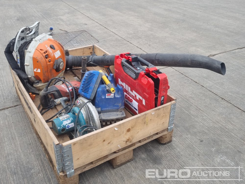 Makita 110 Vot Circular Saw, Stihl Petrol Backpack Leaf Blower, Portable LED Light, Hilti 110 Volt Diamond Drill, Hilti 110 Volt Hammer Drill - Construction equipment: picture 5 Makita 110 Vot Circular Saw, Stihl Petrol Backpack Leaf Blower, Portable LED Light, Hilti 110 Volt Diamond Drill, Hilti 110 Volt Hammer Drill - Construction equipment: picture 5