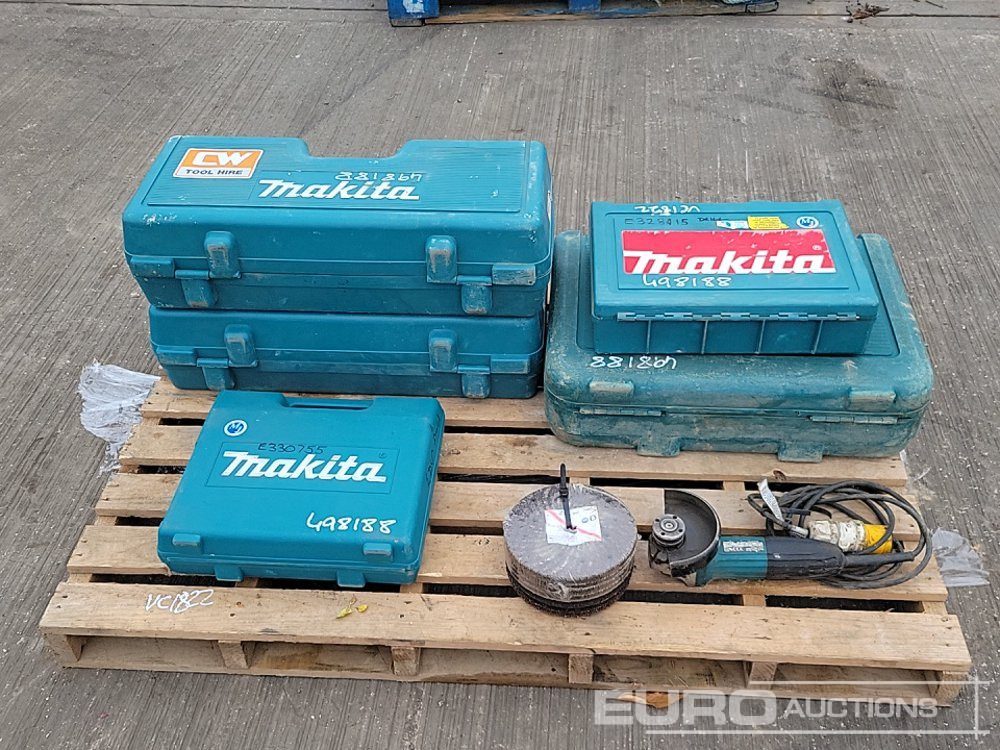 Makita HR3210C 110Volt Hammer Drill, GA9020 110Volt Angle Grinder (2 of), HP2050 110Volt Drill, 4350FCT 110Volt Jigsaw, GA4530R 110 Volt Angle Grinder - Construction equipment: picture 5 Makita HR3210C 110Volt Hammer Drill, GA9020 110Volt Angle Grinder (2 of), HP2050 110Volt Drill, 4350FCT 110Volt Jigsaw, GA4530R 110 Volt Angle Grinder - Construction equipment: picture 5