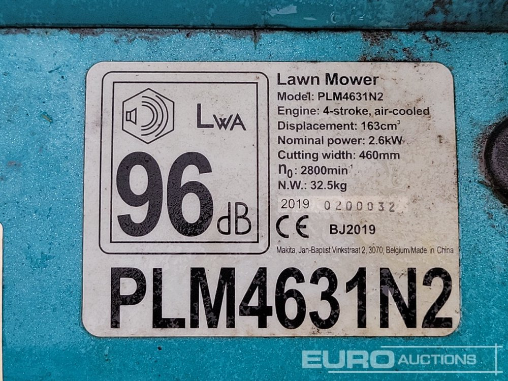 Construction equipment Makita PLM4631N2: picture 32