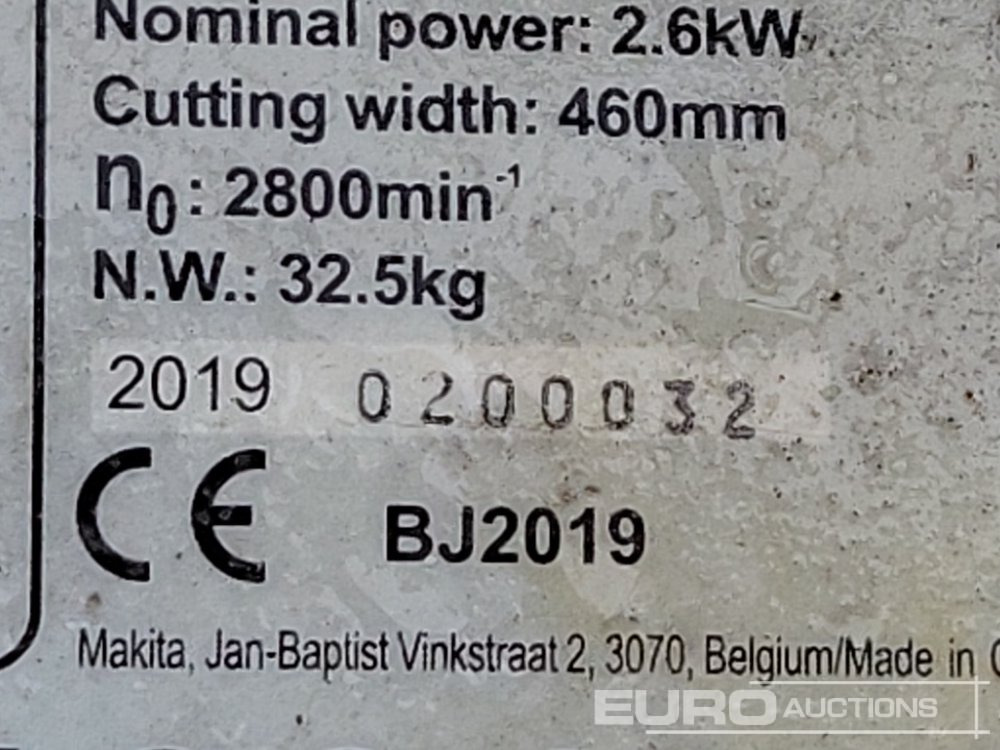Construction equipment Makita PLM4631N2: picture 33