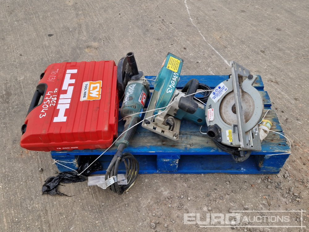 Makkta 110Volt Circular Saw (2 of), Makita GA9020 110Volt Angle Grinder, Hilti TE 300 110Volt Hammer Drill - Construction equipment: picture 2 Makkta 110Volt Circular Saw (2 of), Makita GA9020 110Volt Angle Grinder, Hilti TE 300 110Volt Hammer Drill - Construction equipment: picture 2