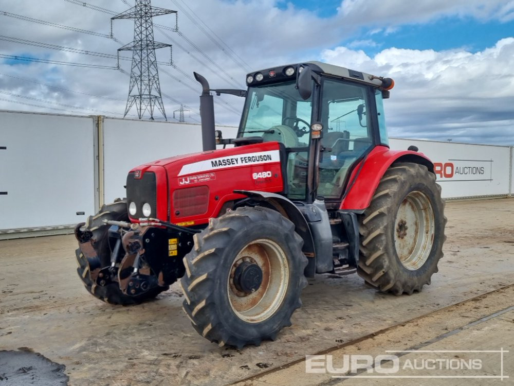 Massey Ferguson 6480 - Farm tractor: picture 1 Massey Ferguson 6480 - Farm tractor: picture 1
