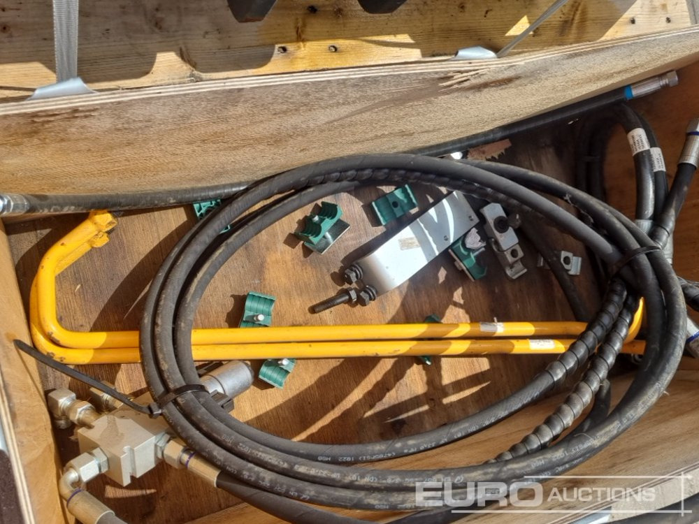 Material handling equipment Hydraulic QH to suit HL940 Wheeled Loader, Set of Pipes & Hoses: picture 12