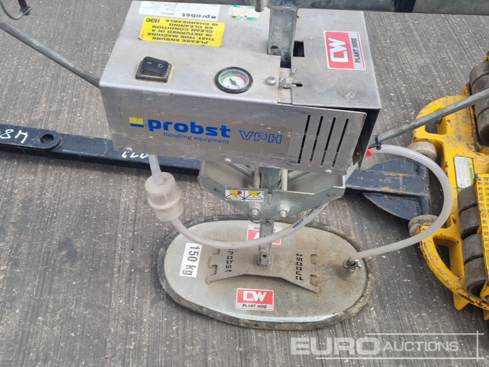Material handling equipment Steerman SX20 Load Moving Skates, Probst 150kg Vacuum Material Lifter: picture 7