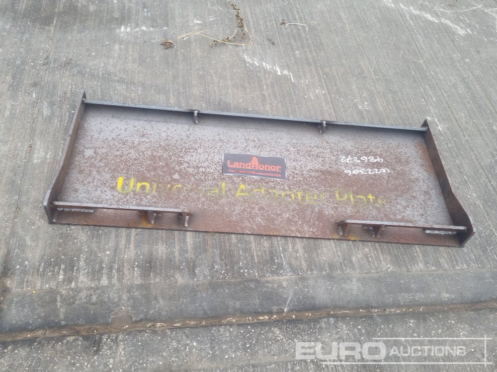 Material handling equipment Unused Landhoner Universal Plate Adapter to suit Skidsteer: picture 8