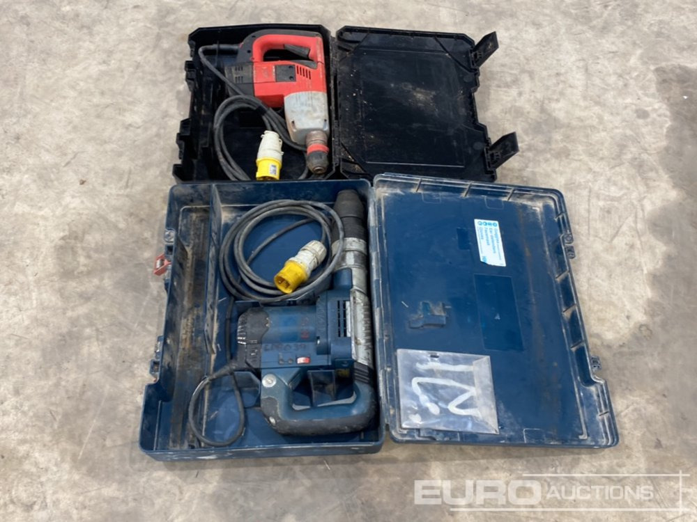 Milwaukee PLH32XE & Bosch 110 Volt Hammer Drill/Breaker (2 of) - Construction equipment: picture 2 Milwaukee PLH32XE & Bosch 110 Volt Hammer Drill/Breaker (2 of) - Construction equipment: picture 2