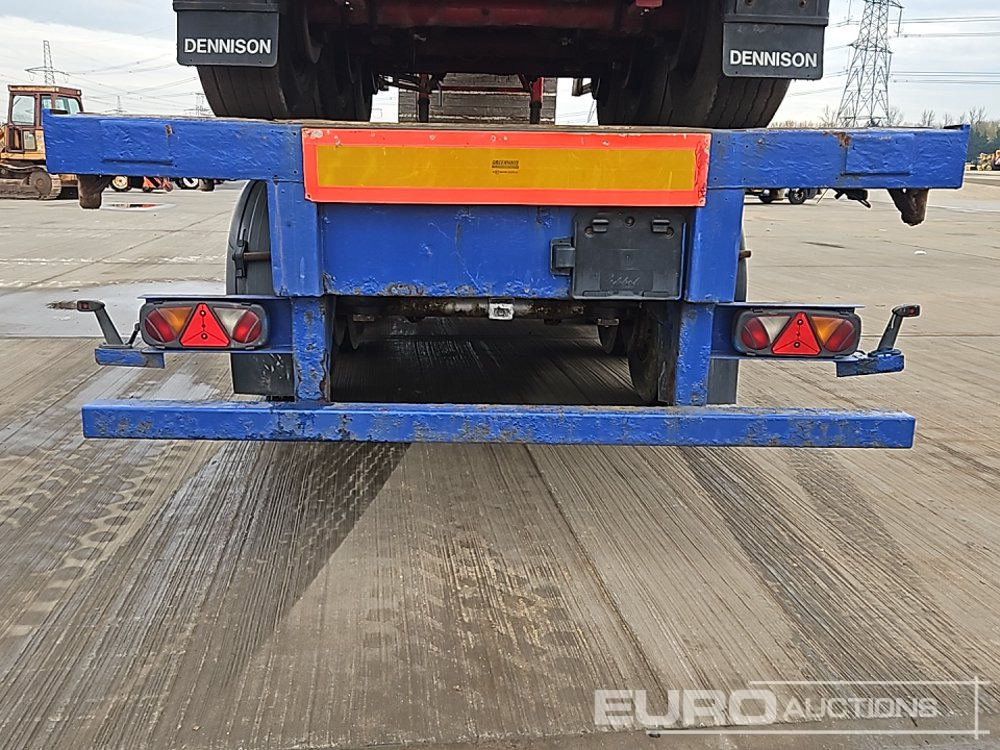 Montracon Tri Axle Flat Bed Trailer - Dropside/ Flatbed semi-trailer: picture 4 Montracon Tri Axle Flat Bed Trailer - Dropside/ Flatbed semi-trailer: picture 4