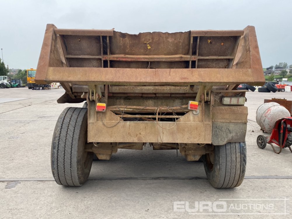 NC 14 Ton Twin Axle Dump Trailer, Sprung Drawbar, Tail Door - Farm trailer: picture 4 NC 14 Ton Twin Axle Dump Trailer, Sprung Drawbar, Tail Door - Farm trailer: picture 4