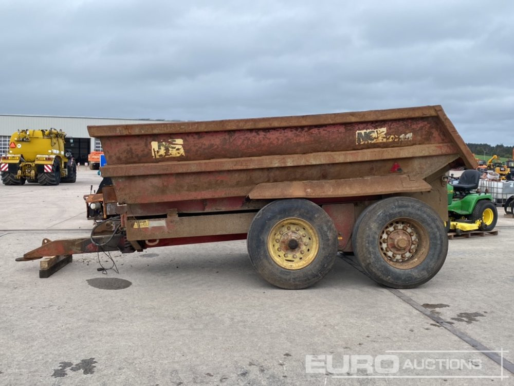 NC 14 Ton Twin Axle Dump Trailer, Sprung Drawbar, Tail Door - Farm trailer: picture 2 NC 14 Ton Twin Axle Dump Trailer, Sprung Drawbar, Tail Door - Farm trailer: picture 2