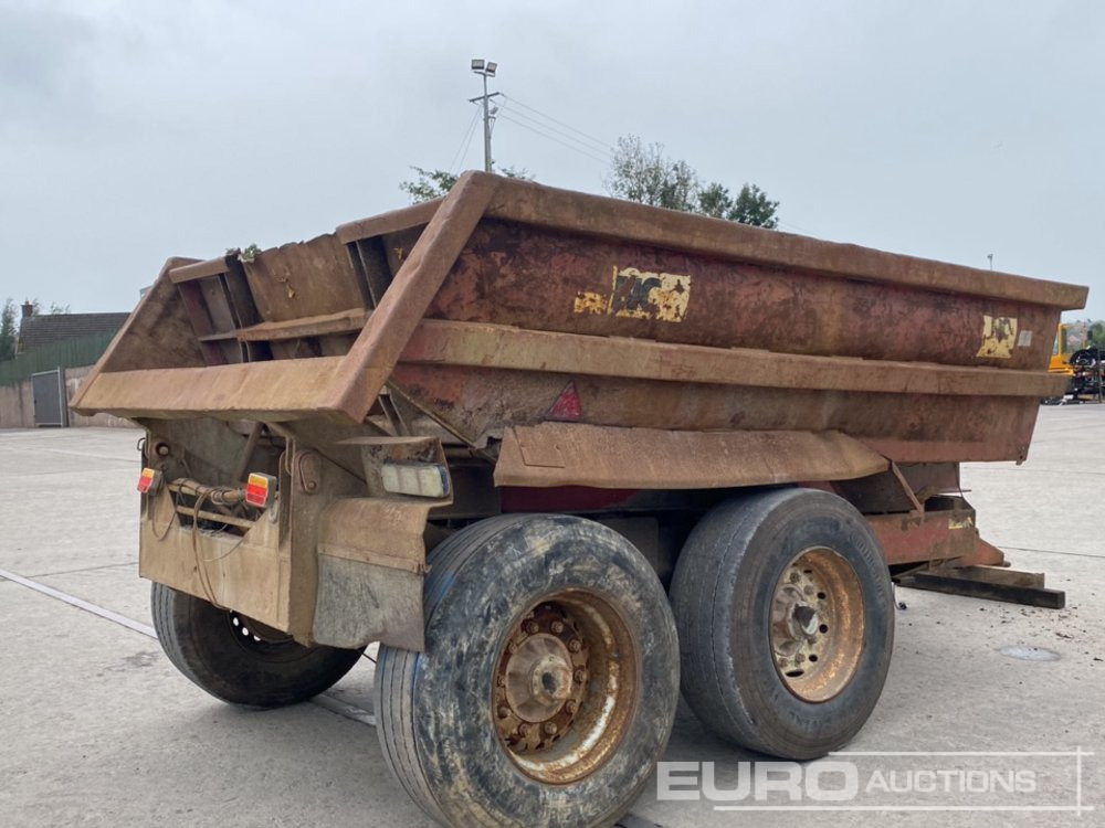 NC 14 Ton Twin Axle Dump Trailer, Sprung Drawbar, Tail Door - Farm trailer: picture 5 NC 14 Ton Twin Axle Dump Trailer, Sprung Drawbar, Tail Door - Farm trailer: picture 5