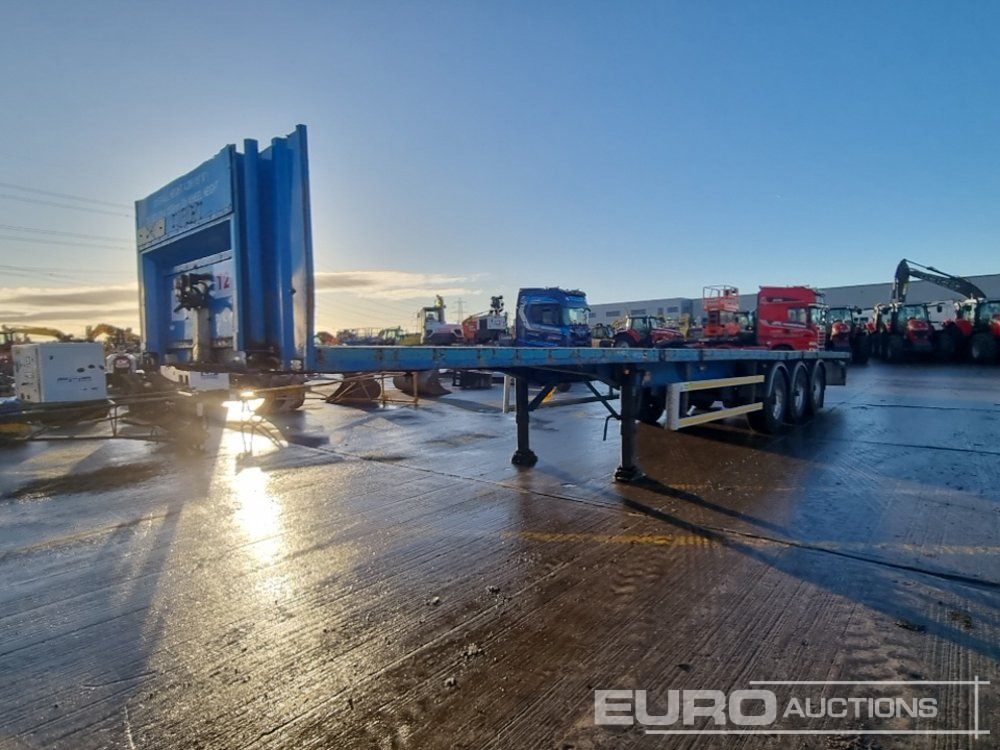 SDC Tri Axle Flat Bed Trailer - Dropside/ Flatbed semi-trailer: picture 1 SDC Tri Axle Flat Bed Trailer - Dropside/ Flatbed semi-trailer: picture 1