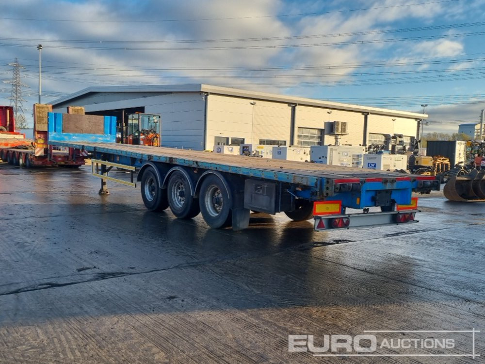 SDC Tri Axle Flat Bed Trailer - Dropside/ Flatbed semi-trailer: picture 3 SDC Tri Axle Flat Bed Trailer - Dropside/ Flatbed semi-trailer: picture 3