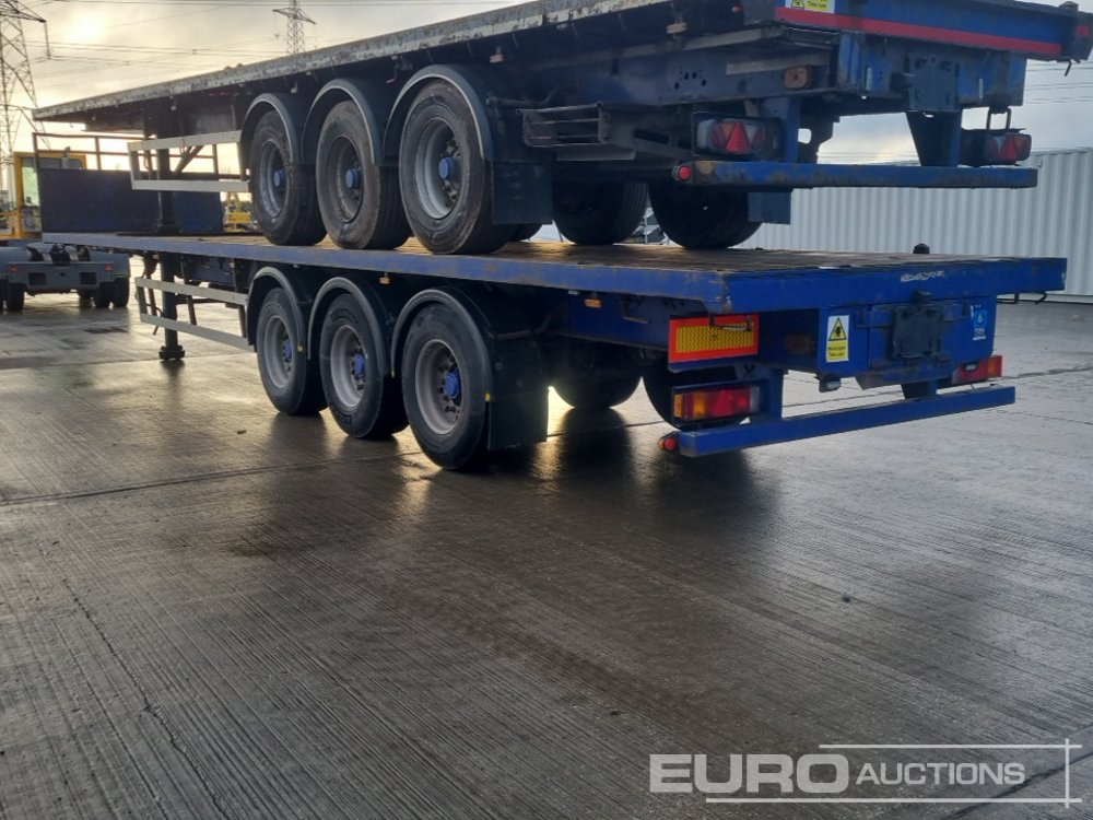 SDC Tri Axle Flat Bed Trailer - Dropside/ Flatbed semi-trailer: picture 3 SDC Tri Axle Flat Bed Trailer - Dropside/ Flatbed semi-trailer: picture 3