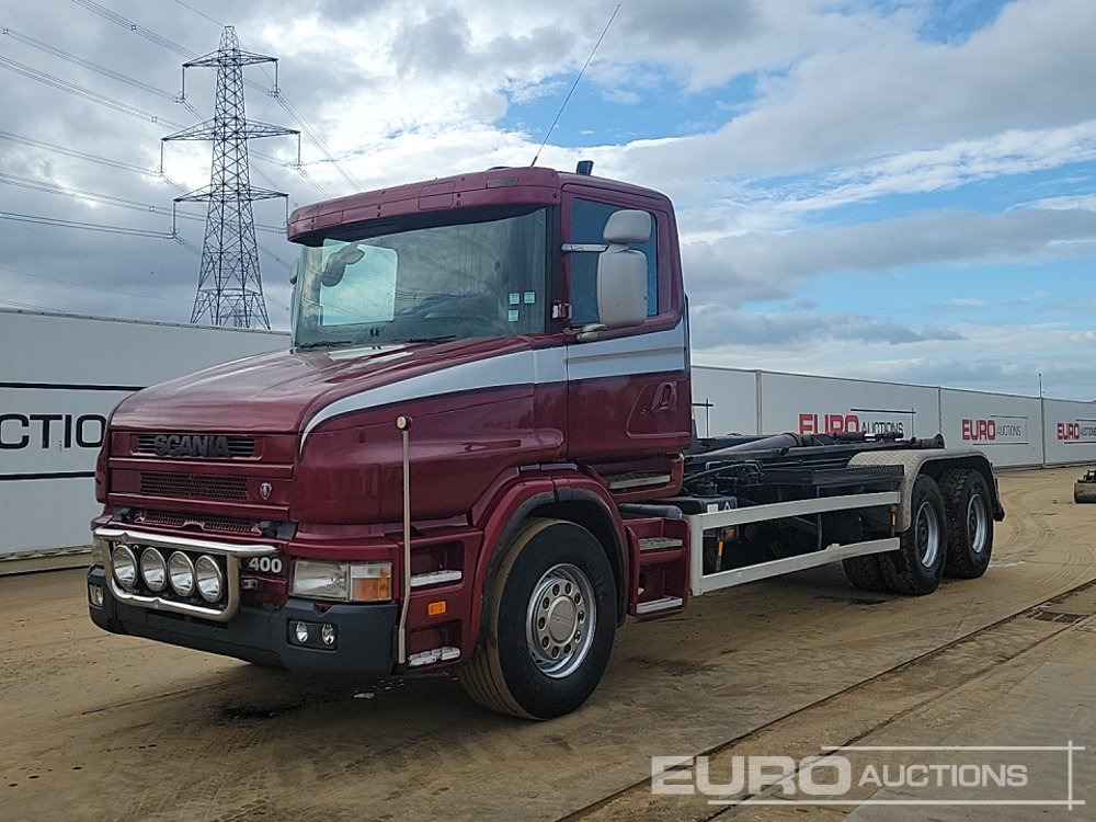 Scania 124G-400 - Hook lift truck: picture 1 Scania 124G-400 - Hook lift truck: picture 1