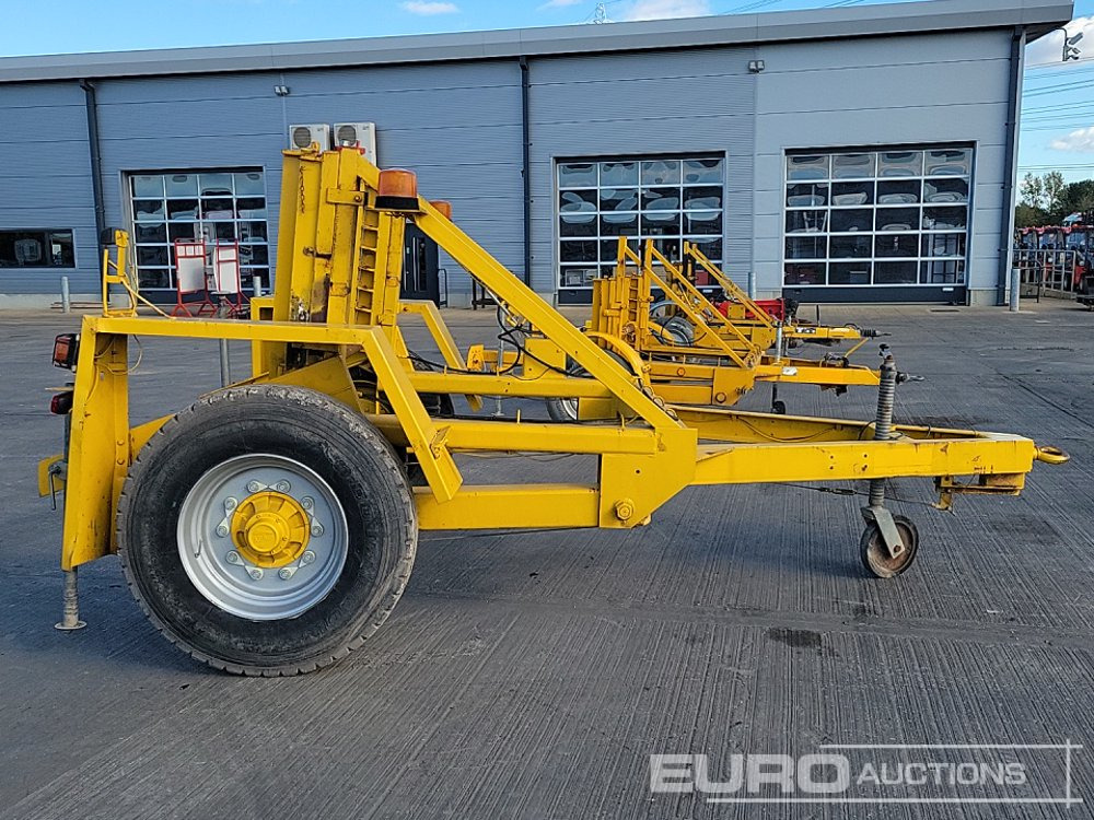 Plant trailer Single Axle Cable Reel Trailer: picture 6