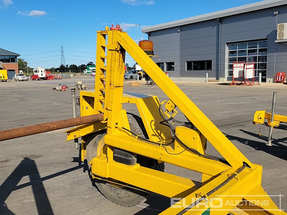 Plant trailer Single Axle Cable Reel Trailer: picture 17
