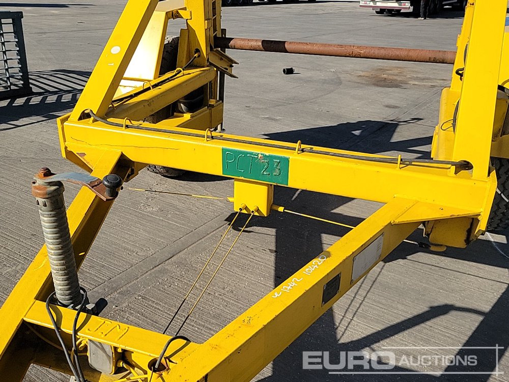 Plant trailer Single Axle Cable Reel Trailer: picture 14