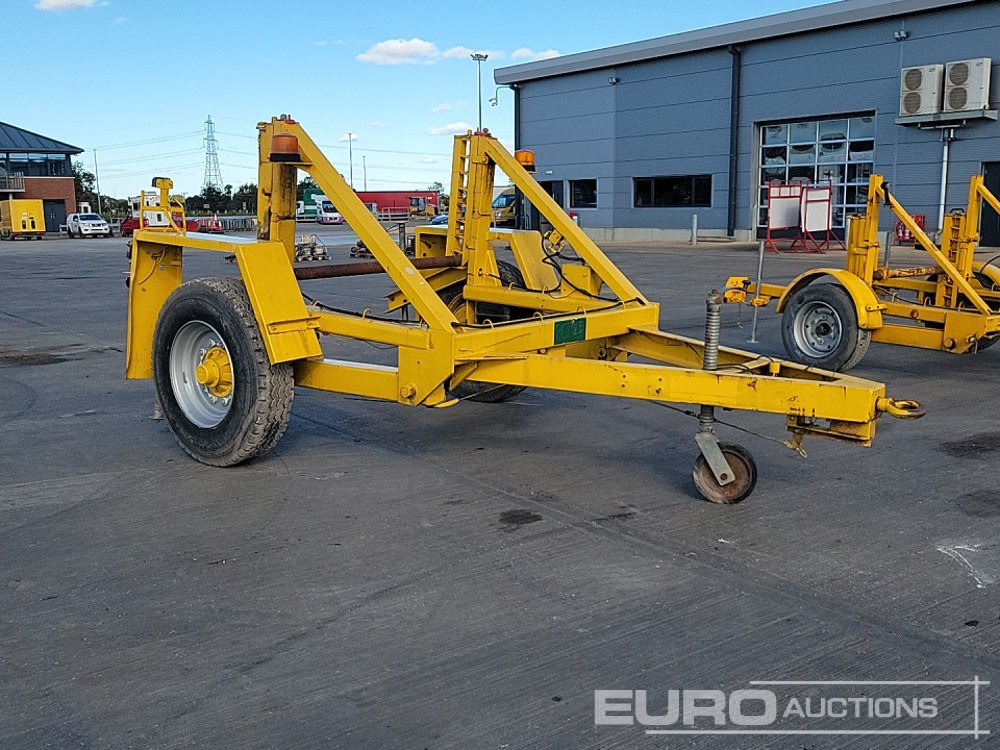 Plant trailer Single Axle Cable Reel Trailer: picture 7
