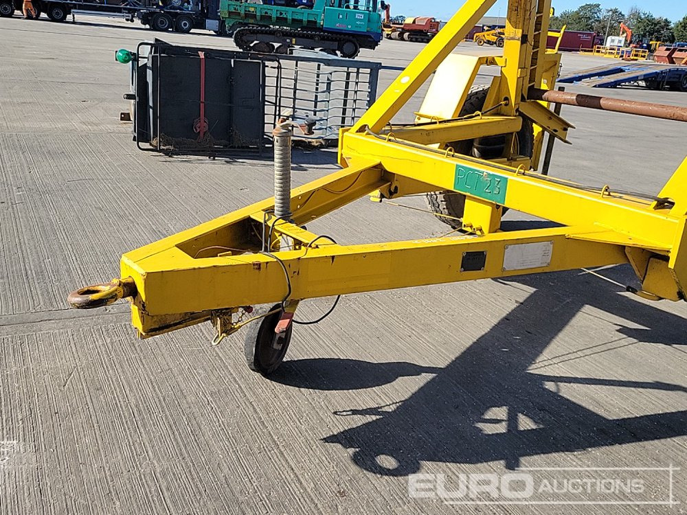 Plant trailer Single Axle Cable Reel Trailer: picture 11