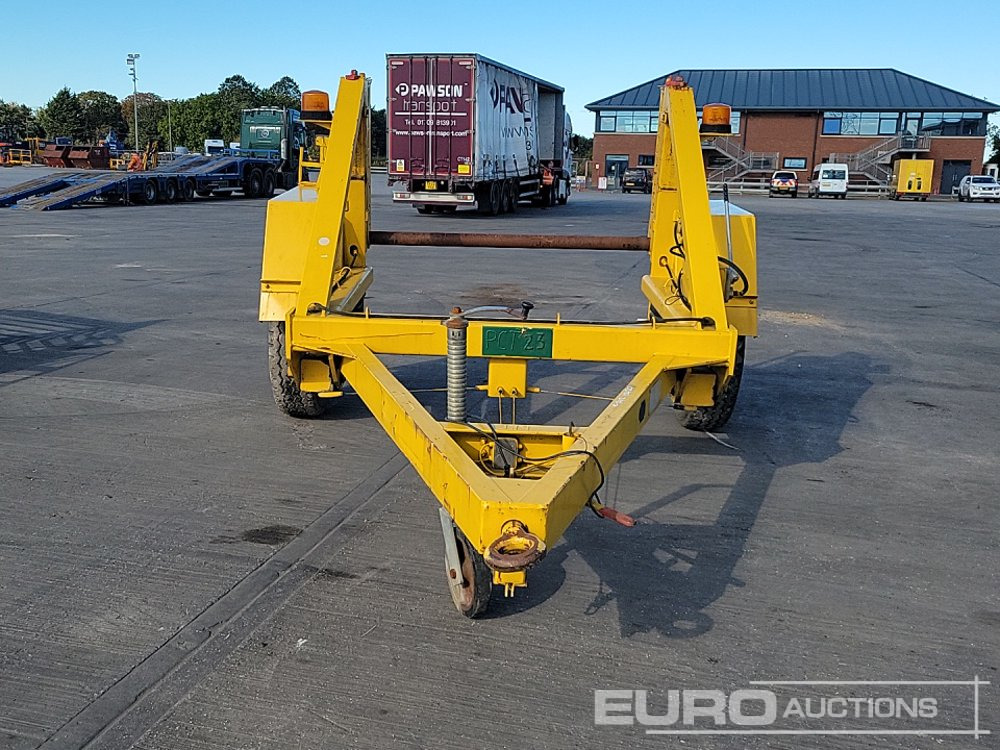 Plant trailer Single Axle Cable Reel Trailer: picture 8