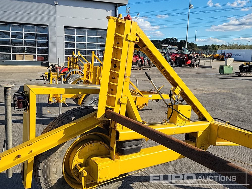 Plant trailer Single Axle Cable Reel Trailer: picture 18