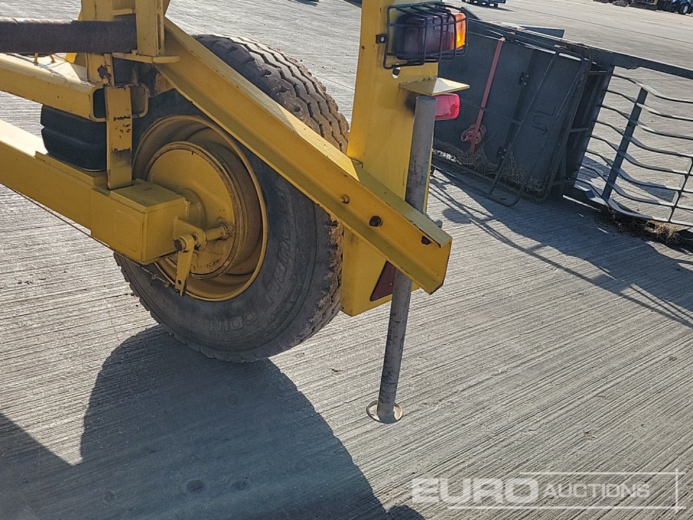 Plant trailer Single Axle Cable Reel Trailer: picture 20