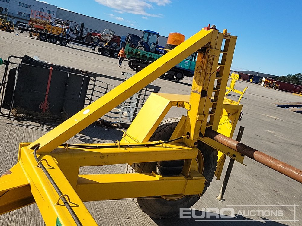 Plant trailer Single Axle Cable Reel Trailer: picture 16