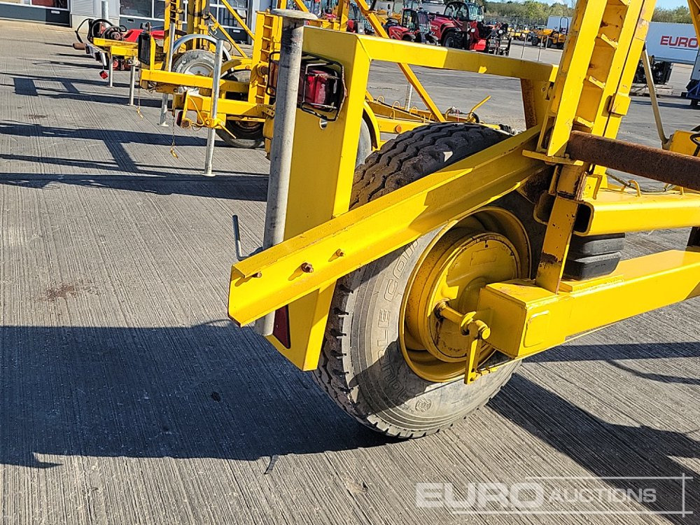 Plant trailer Single Axle Cable Reel Trailer: picture 21