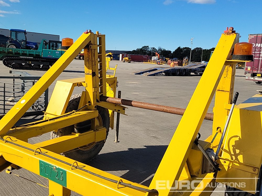 Plant trailer Single Axle Cable Reel Trailer: picture 25