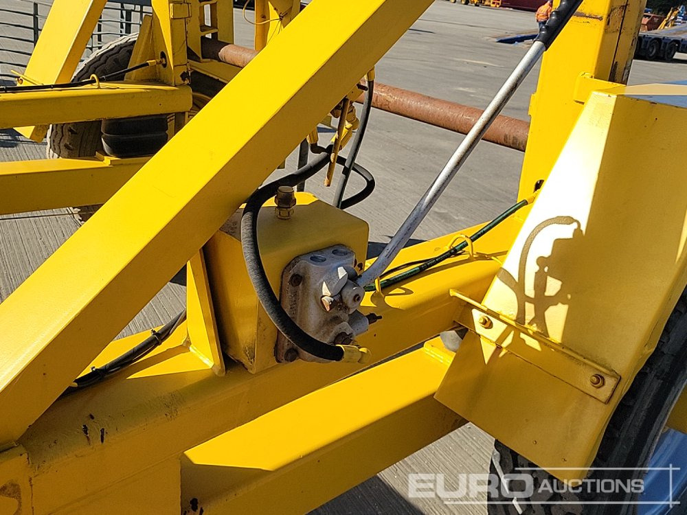 Plant trailer Single Axle Cable Reel Trailer: picture 24