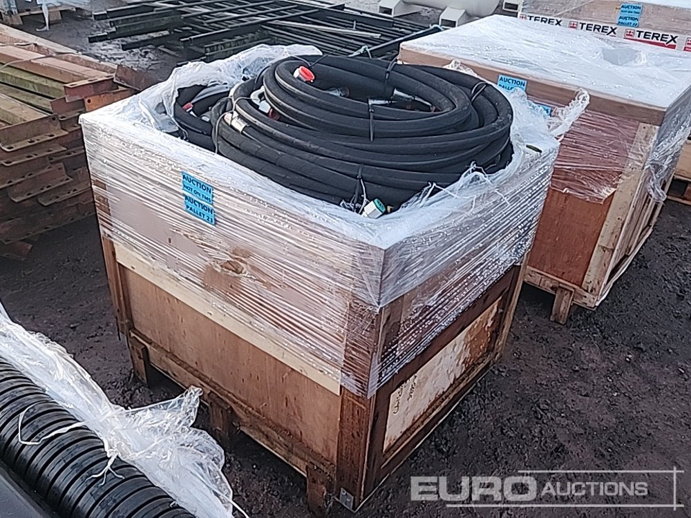 Box of Hydraulic Hoses - Spare parts for Industrial equipment: picture 1 Box of Hydraulic Hoses - Spare parts for Industrial equipment: picture 1
