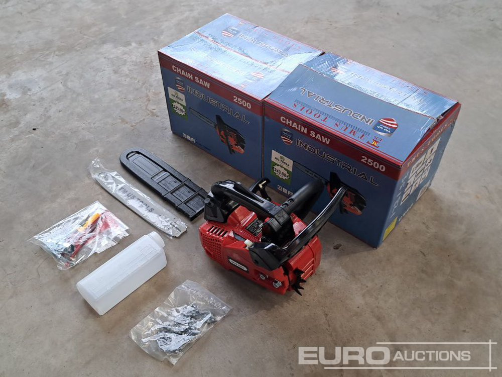 TMUS 2500 Petrol Chainsaw (2 of) - Workshop equipment: picture 1 TMUS 2500 Petrol Chainsaw (2 of) - Workshop equipment: picture 1