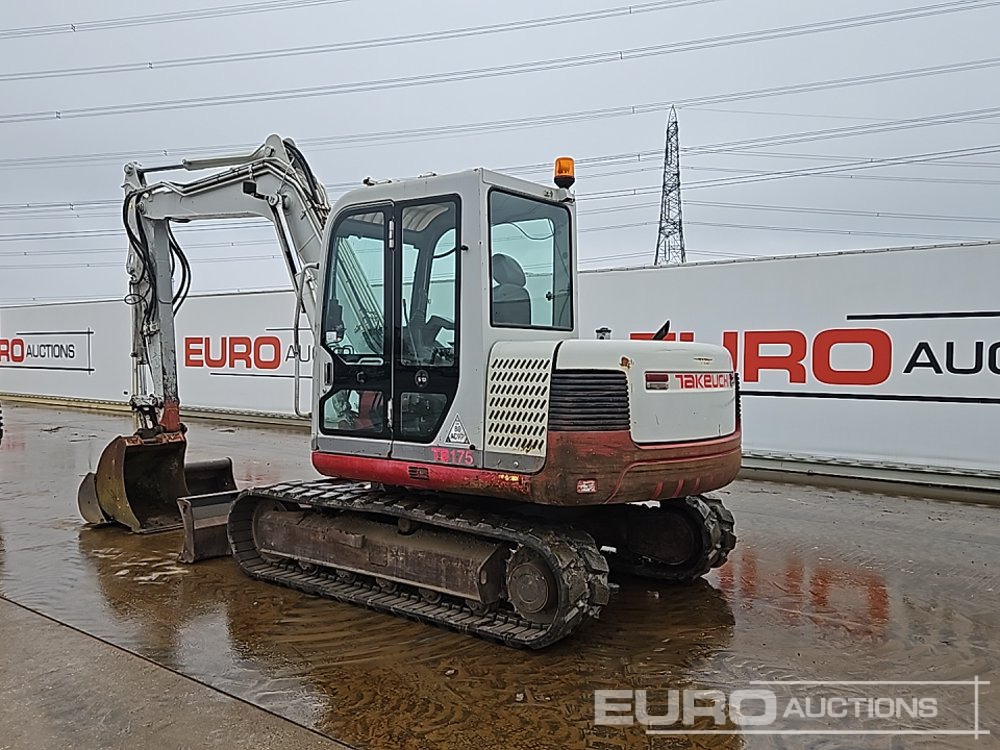 Takeuchi TB175 - Mini excavator: picture 3 Takeuchi TB175 - Mini excavator: picture 3