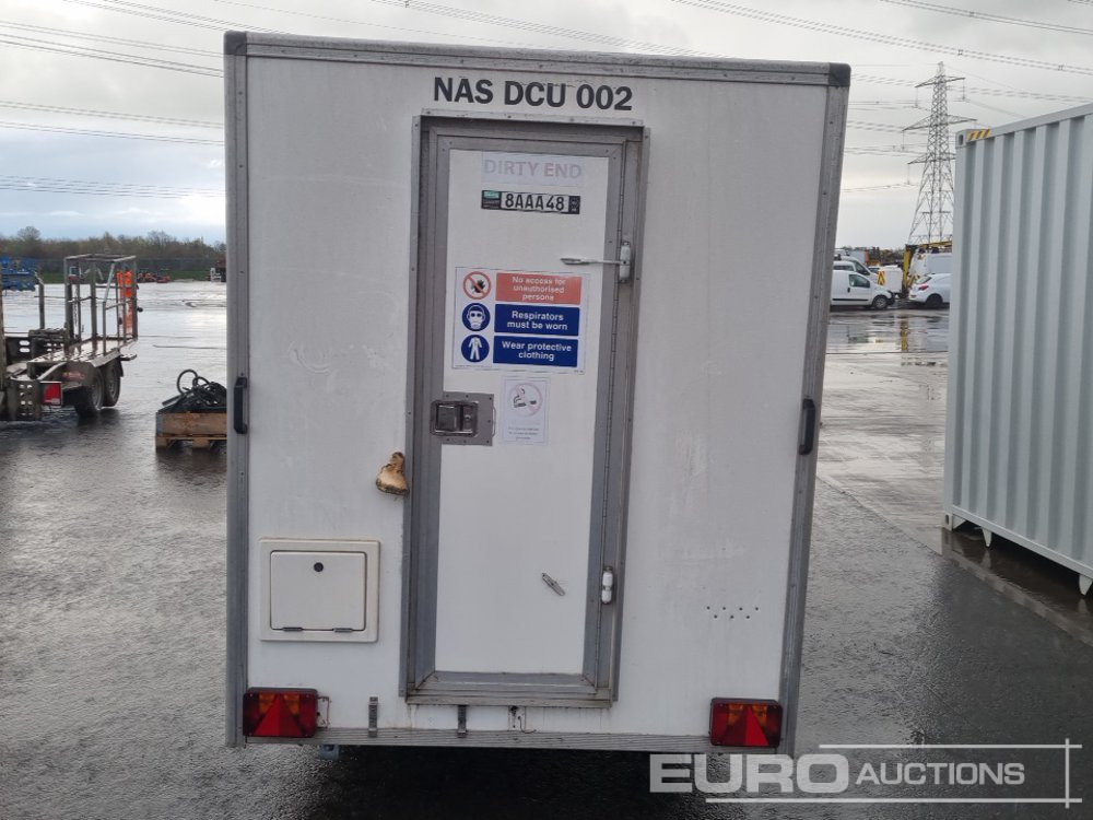 Thermac Single Axle Decontamination Unit, Self Contained, Gas Honda Generator Working Boiler - Plant trailer: picture 4 Thermac Single Axle Decontamination Unit, Self Contained, Gas Honda Generator Working Boiler - Plant trailer: picture 4