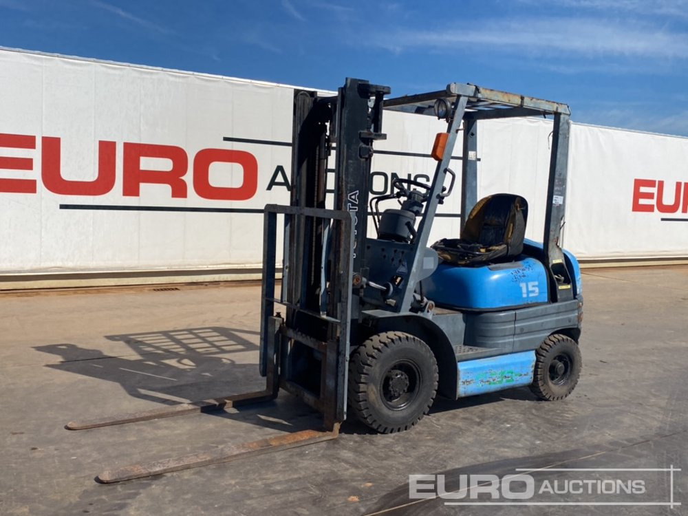 Toyota FG15 Petrol Forklift, 2 Stage Mast - Forklift: picture 1 Toyota FG15 Petrol Forklift, 2 Stage Mast - Forklift: picture 1