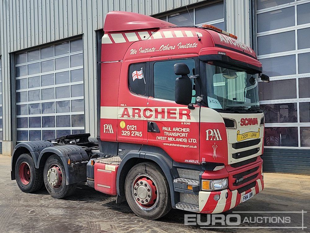 Tractor unit Scania R450: picture 7