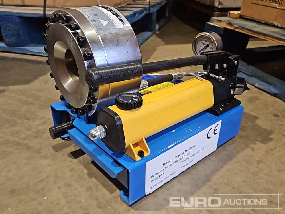 Unused 1/8"-1" Hose Crimping Machine - Construction equipment: picture 5 Unused 1/8"-1" Hose Crimping Machine - Construction equipment: picture 5