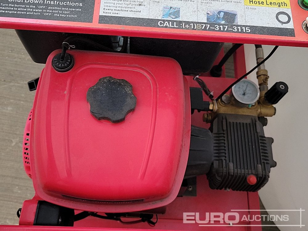 Pressure washer Unused 2024 1000 Litre Static Plastic Water Bowser, Electric Start Hot Water Pressure Washer, Jiang Dong Engine: picture 17
