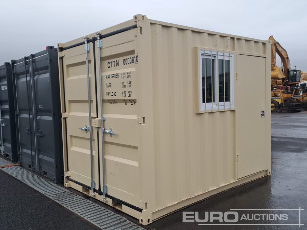 Unused 2025 CTTN 10' Container, Side Door, Window (Cannot Be Reconsigned) - Shipping container: picture 4 Unused 2025 CTTN 10' Container, Side Door, Window (Cannot Be Reconsigned) - Shipping container: picture 4