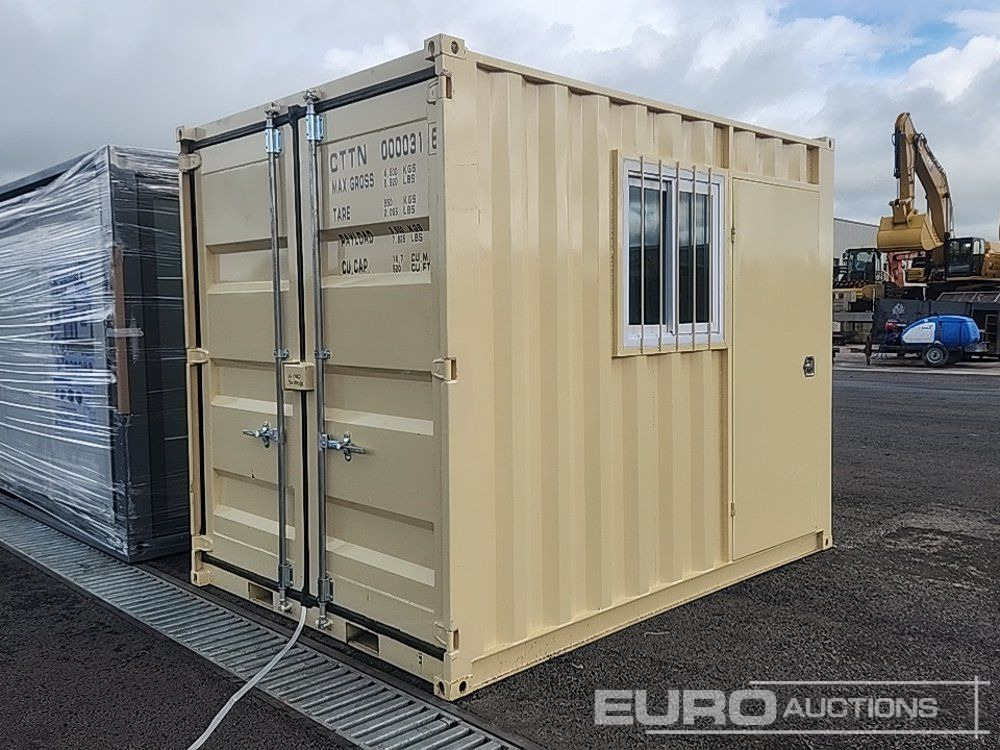 Unused 2025 CTTN 10' Container, Side Door & Window (Cannot Be Reconsigned) - Shipping container: picture 4 Unused 2025 CTTN 10' Container, Side Door & Window (Cannot Be Reconsigned) - Shipping container: picture 4