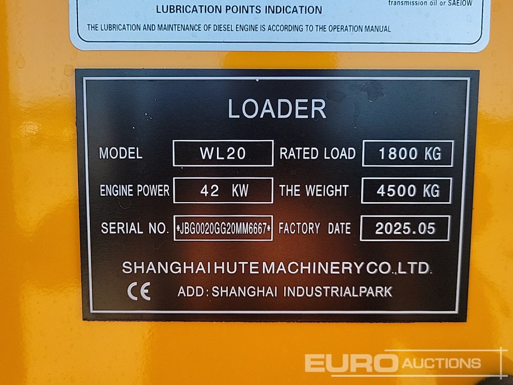 Wheel loader Unused 2025 JBG WL20: picture 42